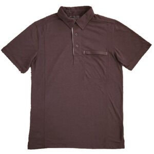 GOLITE Brown Performance Polo Shirt